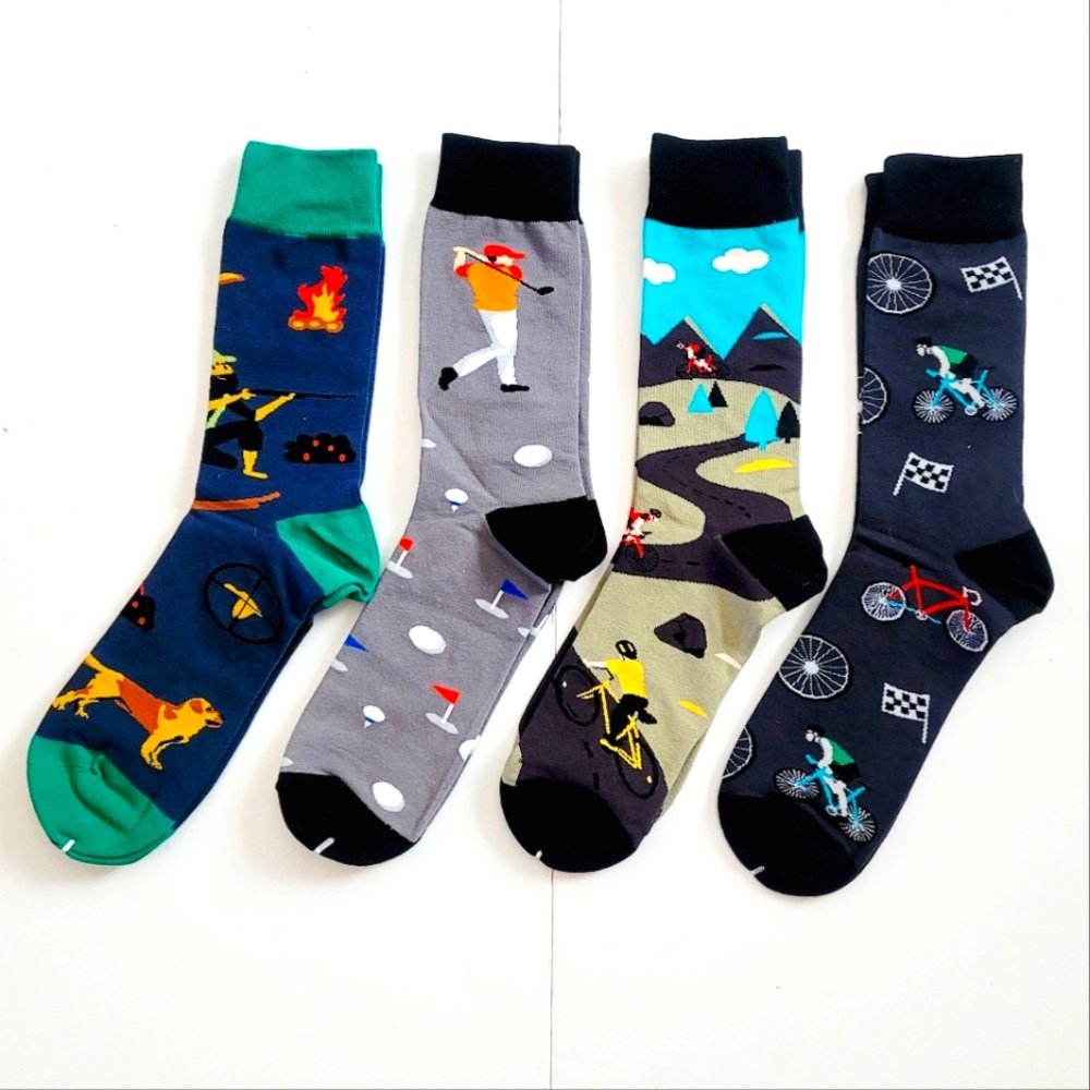 NEW Sports enthusiasts inspired socks